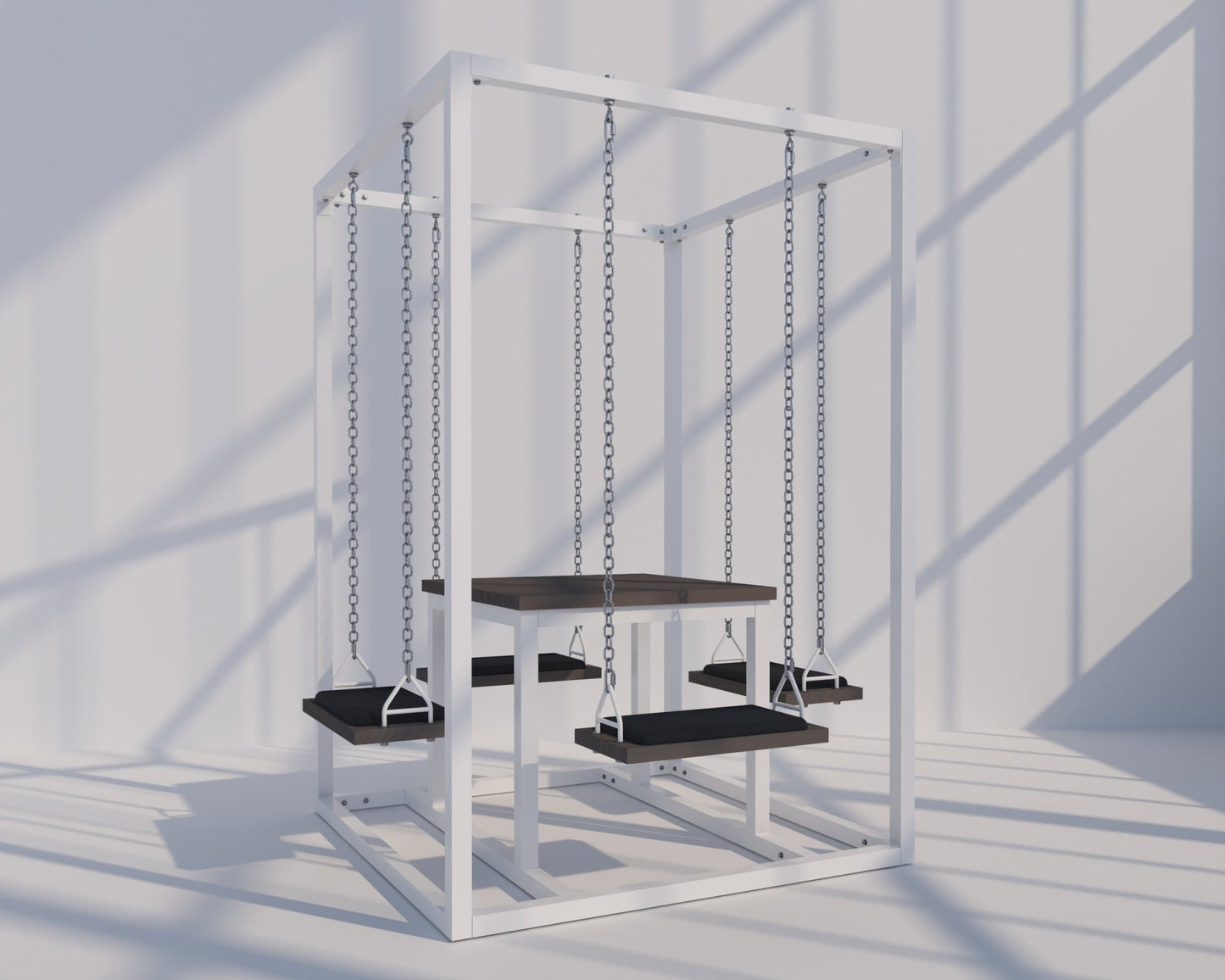 4-Seater SwingTable | Hand-Crafted Swing Table - SwingTables