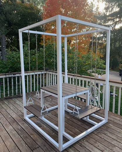 4-Seater SwingTable | Hand-Crafted Swing Table - SwingTables