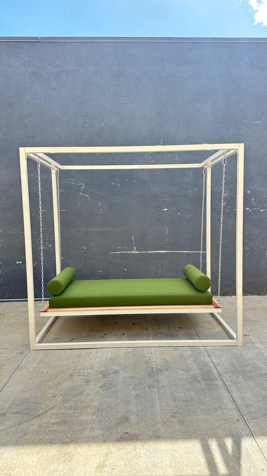 Single SwingBed | Hand-Crafted Hanging Daybed for One - SwingTables