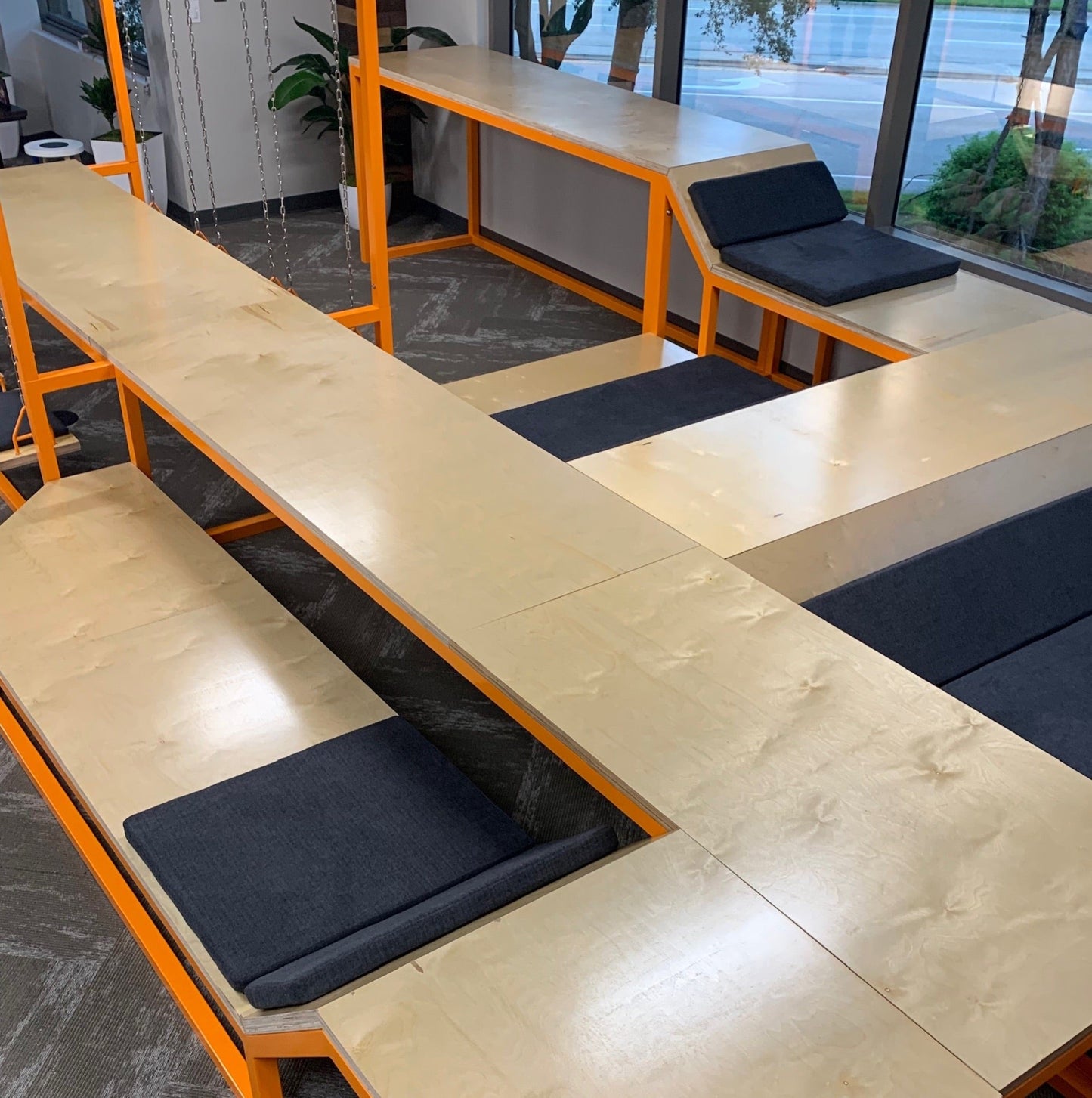 SwingLounge | Custom Commercial Swing Lounge Furniture - SwingTables