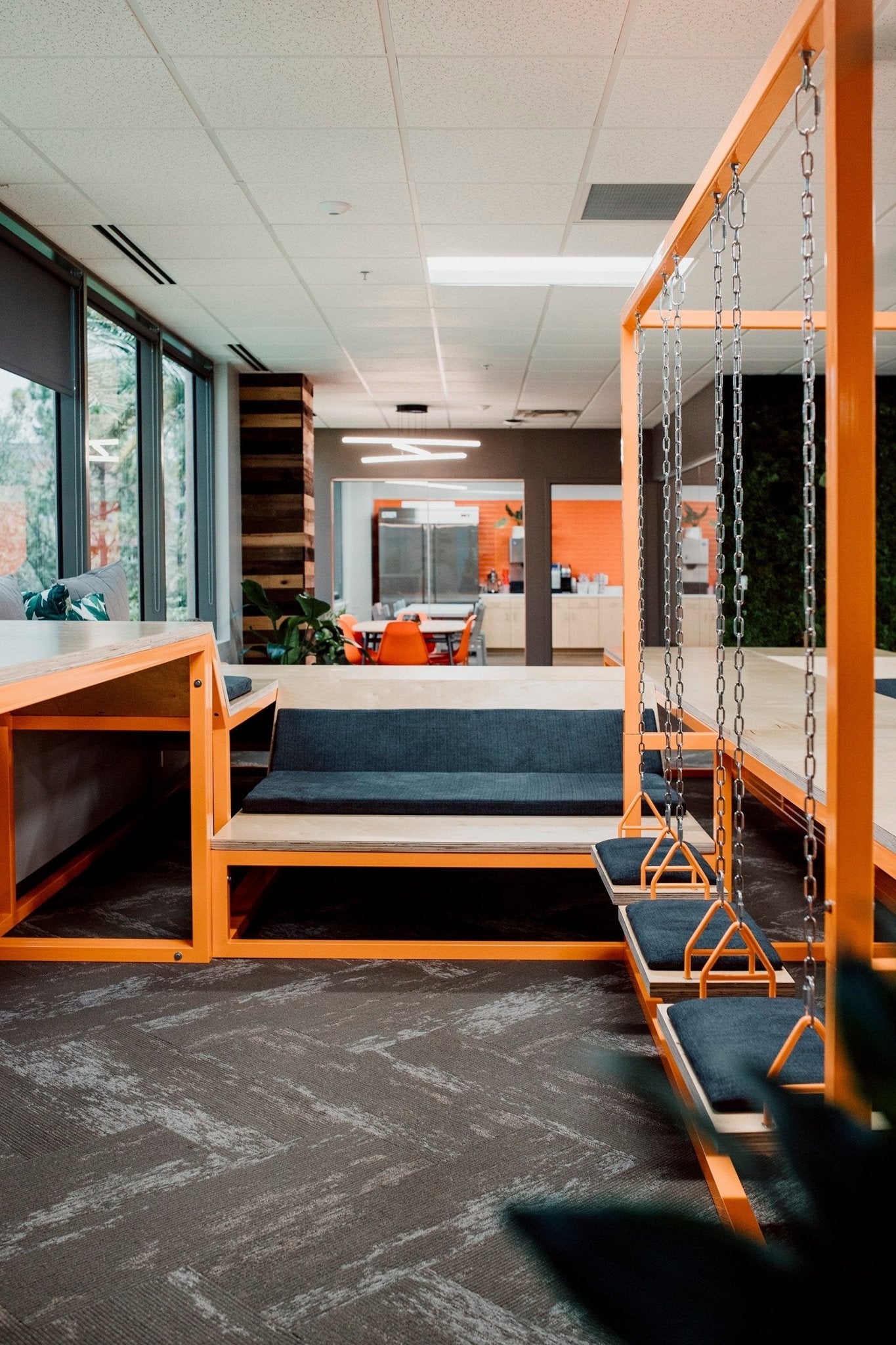 SwingLounge | Custom Commercial Swing Lounge Furniture - SwingTables
